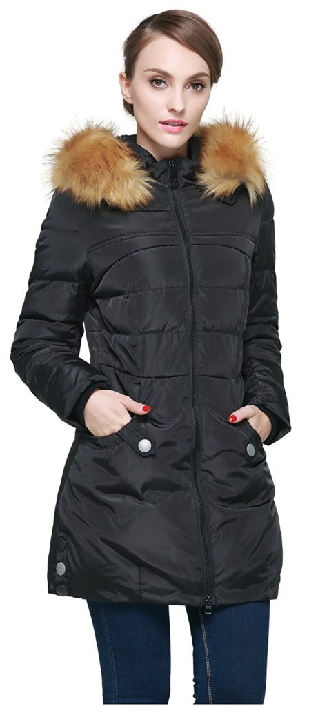Orolay Women’s Down Jacket With Faux Fur Trim Hood – Shop2online best ...
