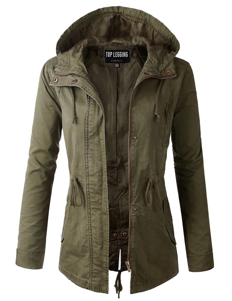 TL Women’s Versatile Militray Anorak Parka Hoodie jackets with ...