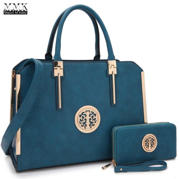 MMK Collection Fashion Classic Packlock Handbag for Lady(6892/6487 ...