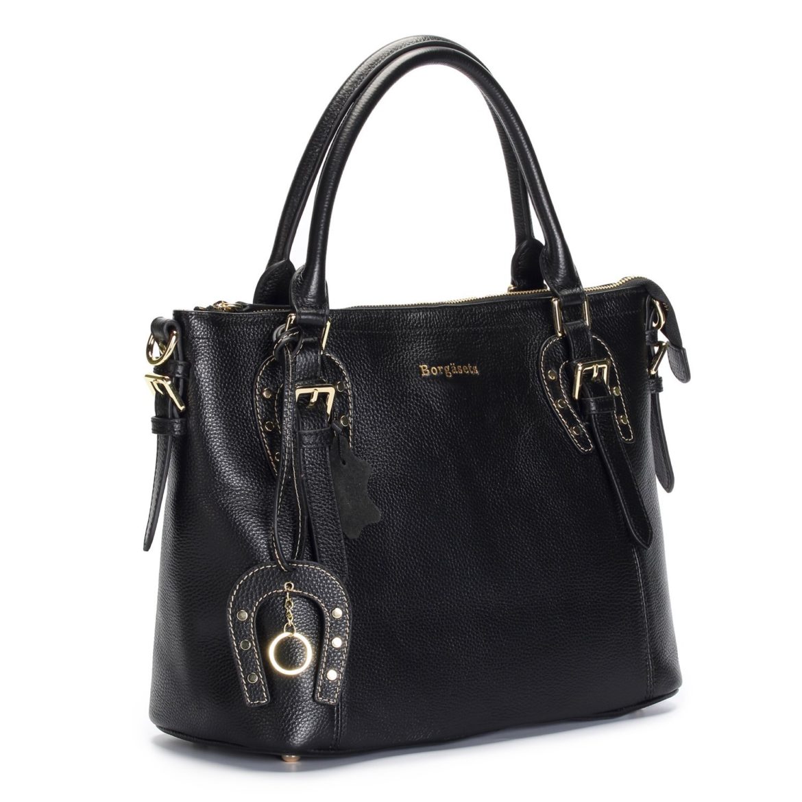 Women's Handbag Genuine Leather Retro Shoulder Bag Top Handle With ...