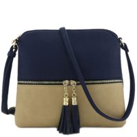 Lightweight Medium Crossbody Bag with Tassel - Shop2online best woman's ...