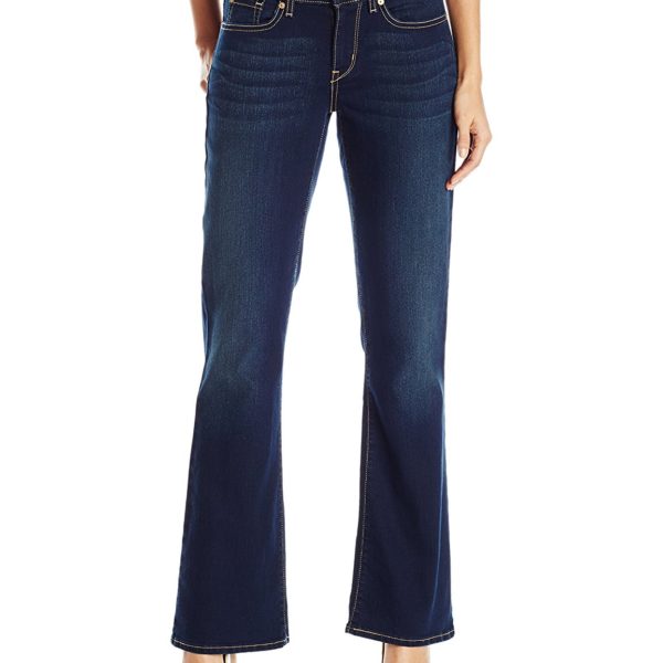 Signature by Levi Strauss & Co. Gold Label Women's Curvy Boot Cut Jean ...