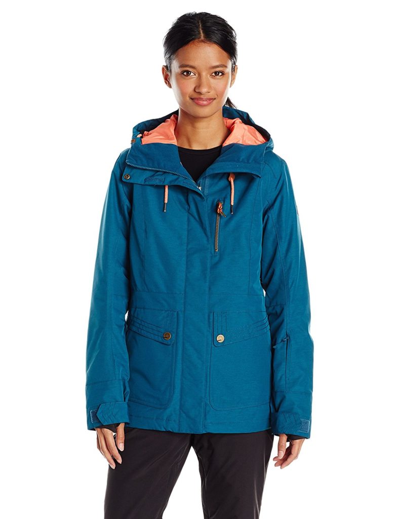 Roxy SNOW Junior’s Andie Tailored Long Snow Jacket – Shop2online best ...
