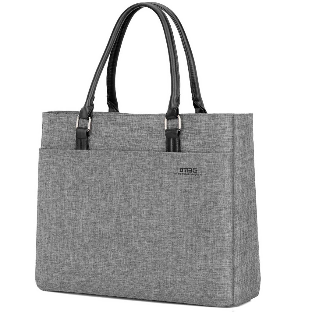 Laptop Tote Bag, DTBG 15.6 Inch Women Shoulder Bag Nylon Briefcase ...