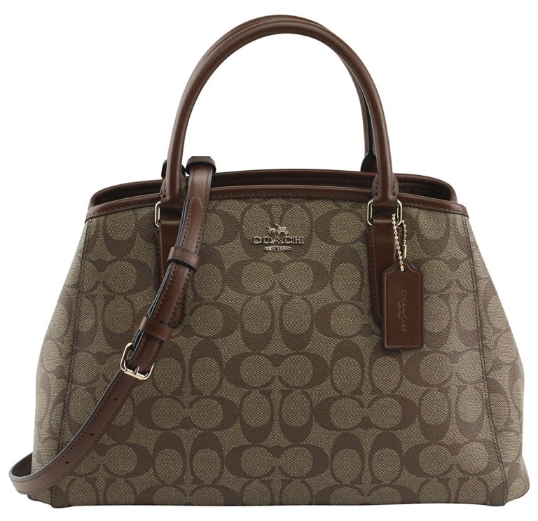 Coach Women’s Signature Small Margot Carryal Hand Bag, Style F58310 ...
