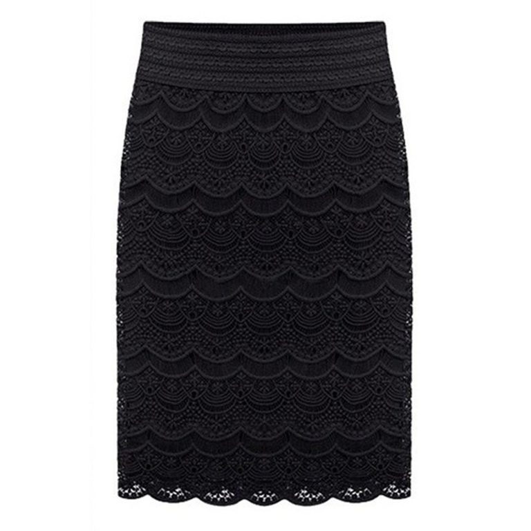 AOMEI Women’s Lace High Waist Pencil Skirts – Shop2online best woman's ...