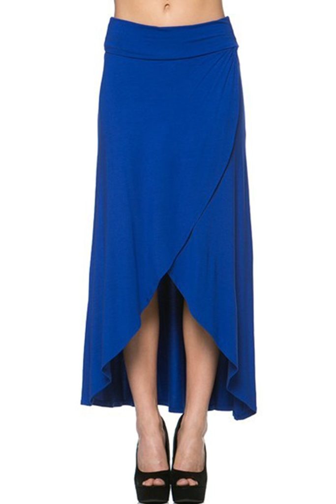 Azules Women’s High Low Hem Maxi Skirt – Shop2online best woman's ...