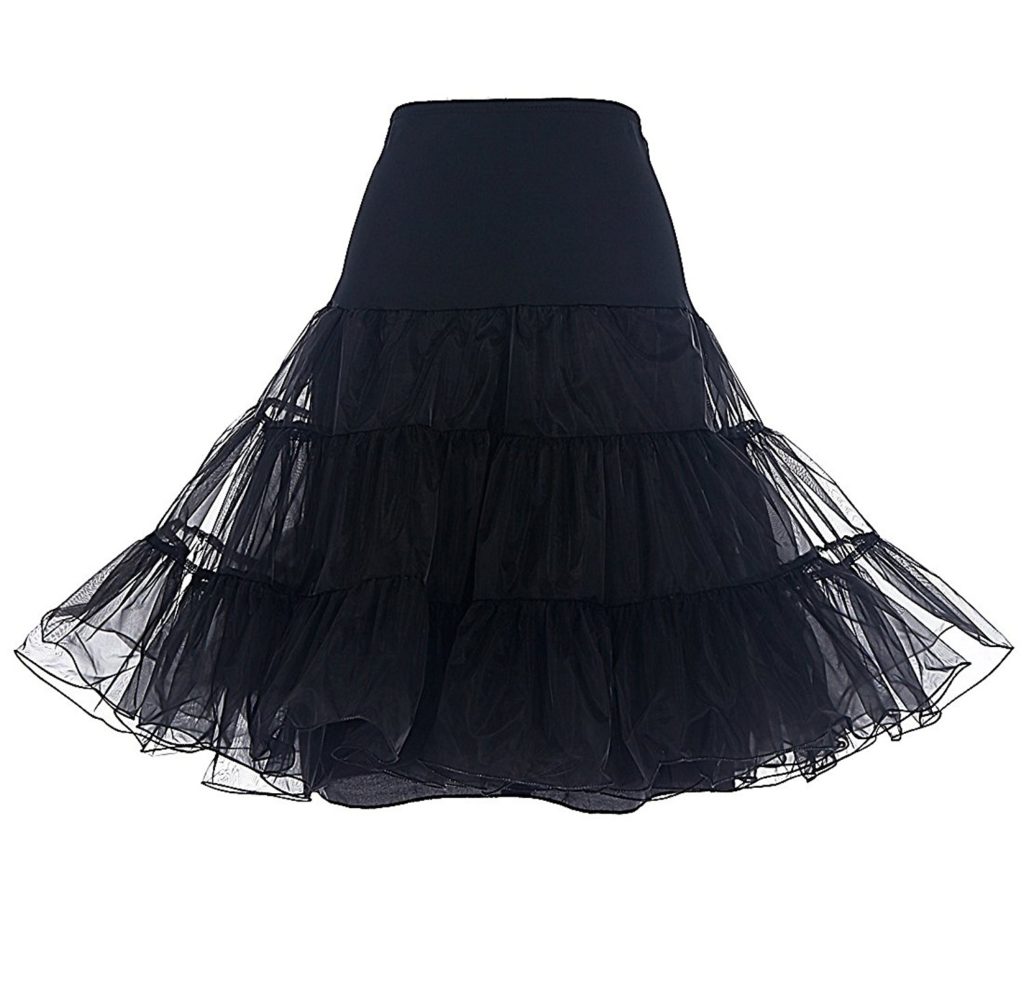 Dresstells Women’s Vintage Rockabilly Petticoat Skirt Tutu 1950s ...