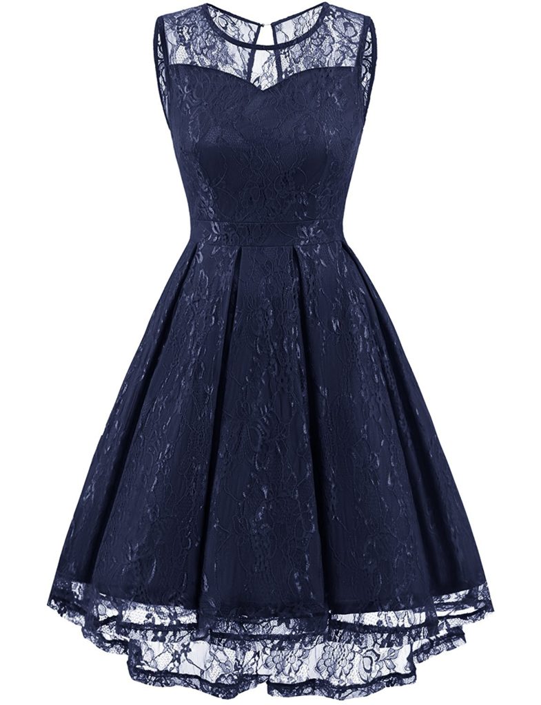 Gardenwed Women’s Retro Lace High Low Homecoming Dress Cocktail Party ...