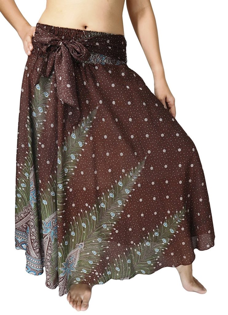 Lovely Creations Women Long Bohemian Maxi Skirts Midi Dress US Size 0 ...