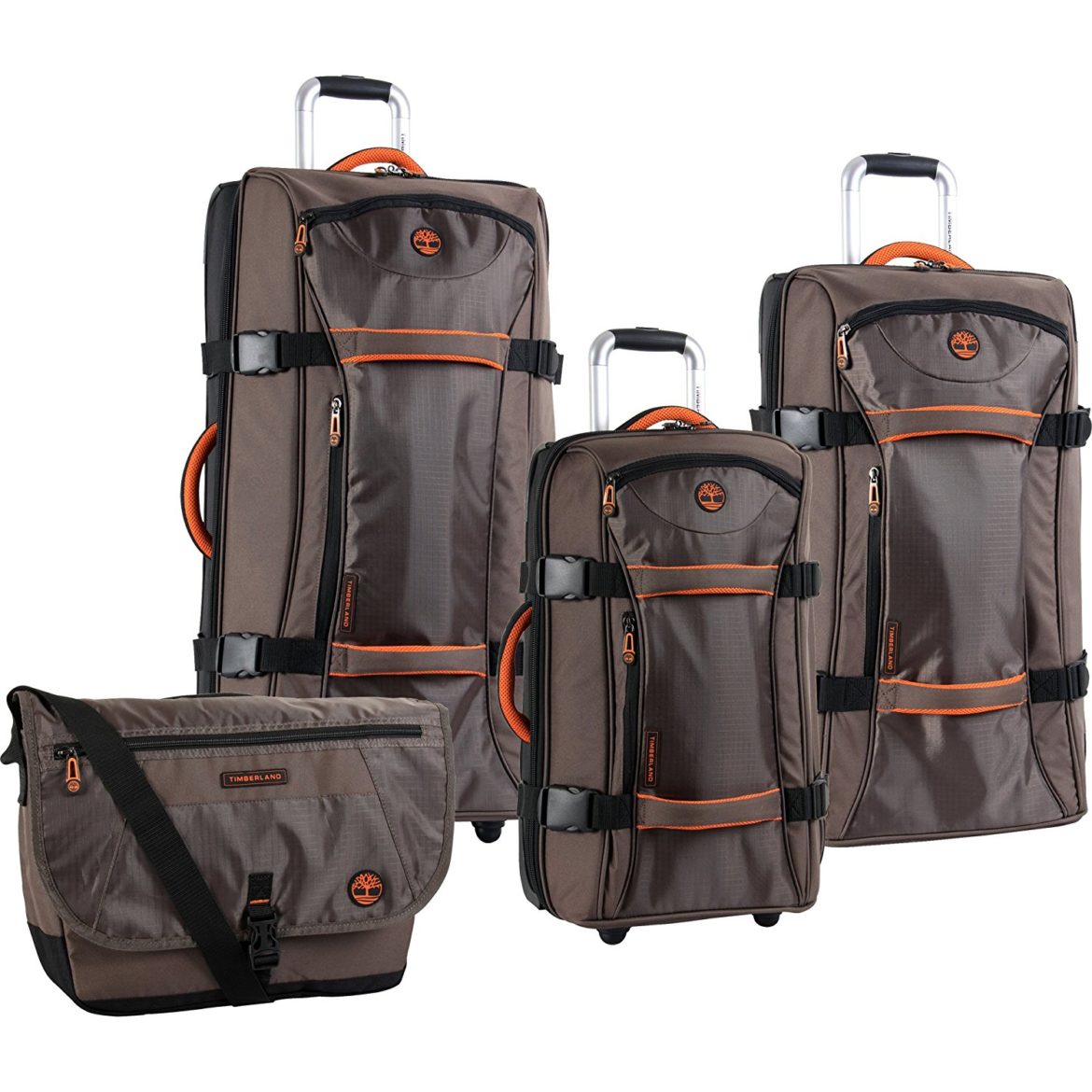 Timberland Luggage Twin Mountain 4 Piece Wheeled Duffle Set ...